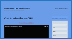 Desktop Screenshot of advertiseoncnn.com